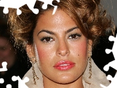 ear-ring, Eva Mendes, Golden