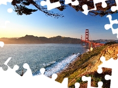 San Francisco, bridge, Golden Gate