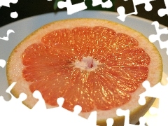 half, grapefruit