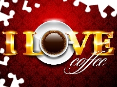 cup, text, graphics, coffee