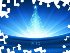 christmas tree, year, graphics, New