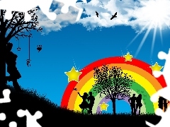 in Love, love, Great Rainbows, ##