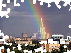 Moscow, town, Great Rainbows, View