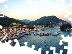 The Hills, Boats, Greece, sea