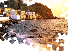 Greece, Houses, sea