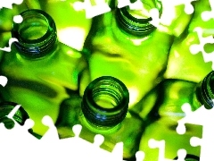 green ones, Bottles