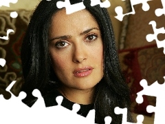 Salma Hayek, Eyes, Hair, actress