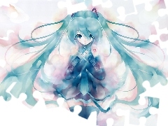 Miku, Hair