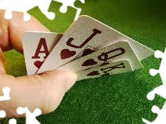 Cards, hand