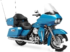 Harley Davidson Road Glide Ultra, Blue, painting