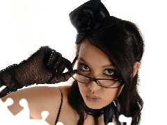 Maria Ozawa, Glasses, hat, The look