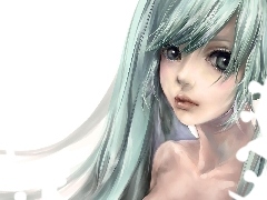 Hatsune Miki, face