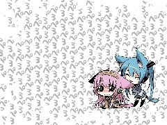 Megurine Luka, Chibi, Hatsune Miku