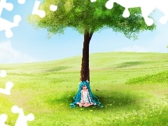 Hatsune Miku, trees