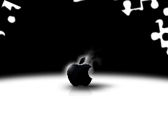 haze, logo, Apple