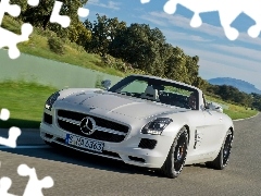 Mercedes-Benz SLS AMG, headlights