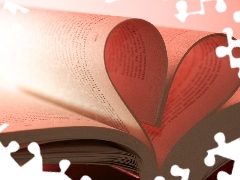 Heart, Book, Cards