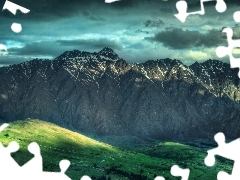 height, mount, Valley, Mountains, Green