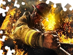 help, fire, fireman