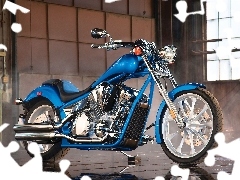 Blue, Honda VTX 1300CX Fury