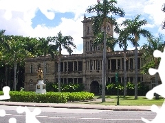 The Supreme Court, The United States, Palms, Human, Monument, Honolulu