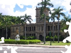 The Supreme Court, The United States, Palms, Human, Monument, Honolulu