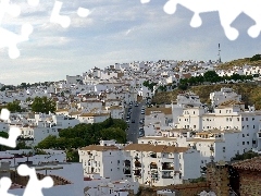 Andalucia, White, Houses, Spain