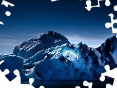 mountains, Ice