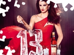 Penelope Cruz, Campari, Icecream, liqueur