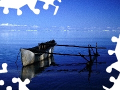 sea, Aitutaki, iceland, Boat