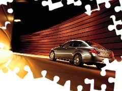 Infiniti G37, tunnel