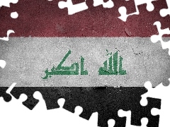 flag, iraq