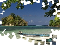 bath-tub, sea, Island