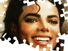 smiling, Michael Jackson