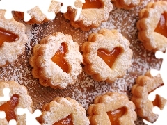 Jam, Cookies, hearts