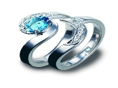 jewellery, Ring, sapphire