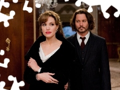 movie, Angelina Jolie, Johnny Depp, tourist