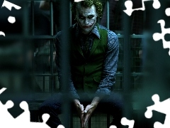 cell, bars, The Dark Knight, JOKER, movie