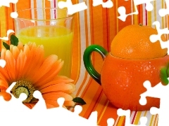 orange, juice