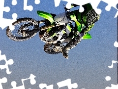 Kawasaki KX450F Monster Energy, jump