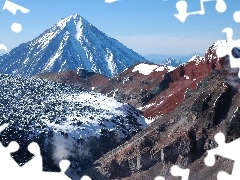 volcano, Sopka, Kamchatka, Awaczanska