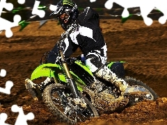 Mud, Cross, Kawasaki KX250F