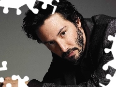 Keanu Reeves, hair