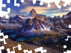 British Columbia, Mount Assiniboine, Mountains, Canada, Mount Assiniboine Provincial Park, lakes, peaks