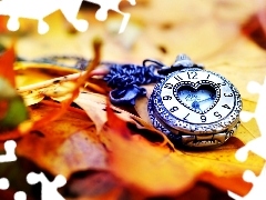 Leaf, Watch, Autumn