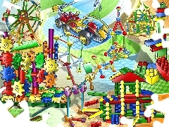 Lego, Town, Blocks