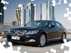 Hybrid, Black, Lexus LS 600H