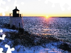 Great Sunsets, Coast, Lighthouses