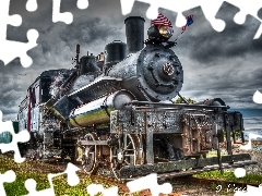 Train, locomotive