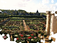 Loire, France, Villandry, Valley, Castle